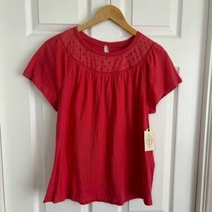 Eyelet blouse St. John’s Bay Size Medium New with tags